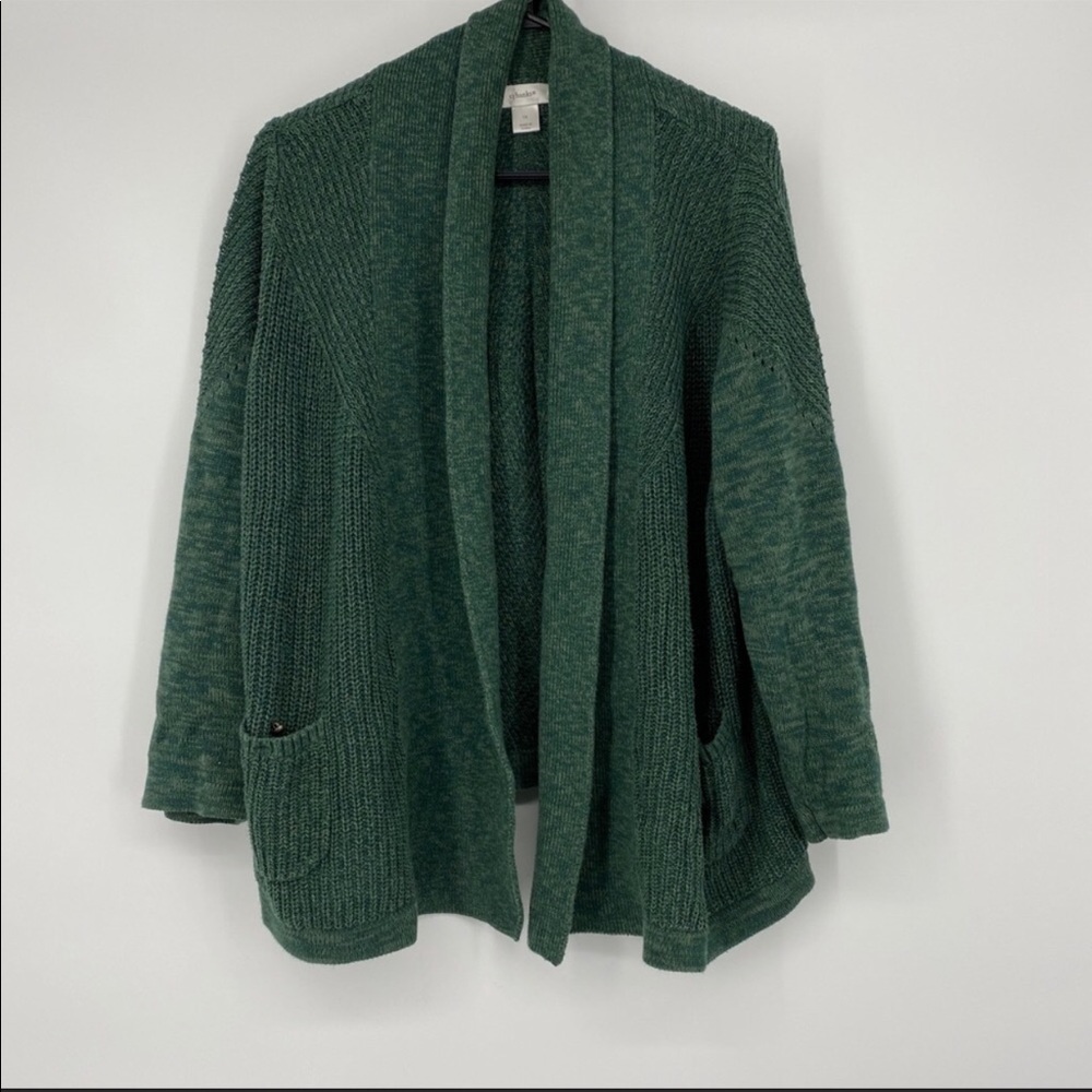 Green CJ Banks Cardigan 1X